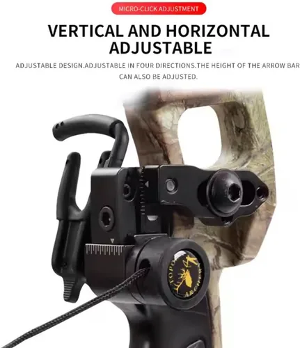 Vista 3 de FUNTRES Arrow Rest Drop Away Arrow Rest Archery Compound Bow Arrow Rest for Pulley Bows