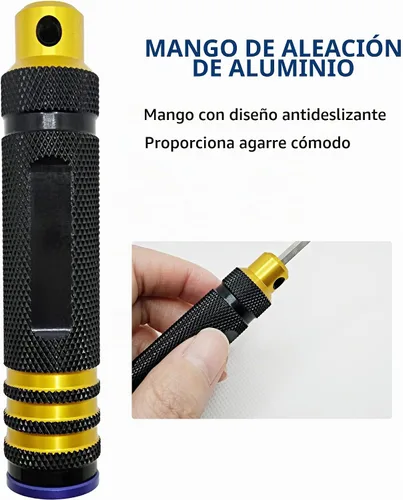 Vista 5 de Gundam Model Scriber Cincel de acero de tungsteno para modelos de resina de línea de paneles