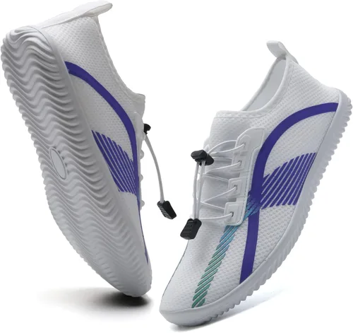Vista 2 de Tenis impermeables para hombres y mujeres, descalzo, calcetín acuático de secado rápido para usar al aire libre, calzado deportivo para kayak