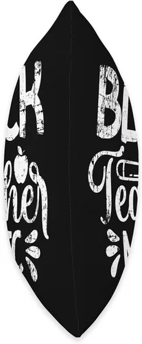 Vista 2 de Black Teacher Magic African American History Pride Black Teacher Magic African American History Juneteenth - Almohada de 16 x 16 pulgadas, multicolor