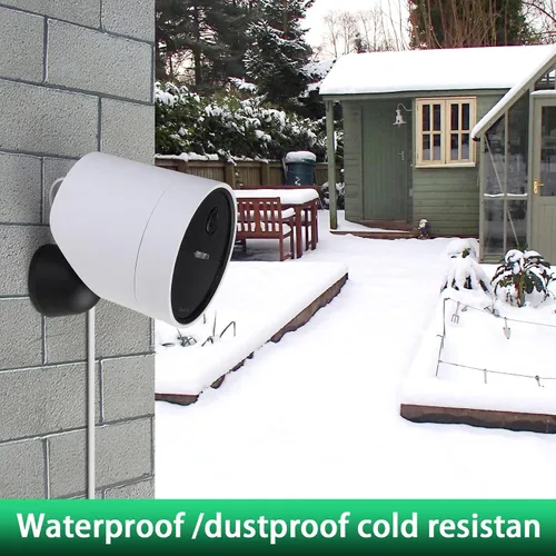 Vista 5 de UYODM Cable de alimentación compatible con cámara de seguridad inalámbrica SimpliSafe para exteriores, 16.5 pies, resistente a la intemperie, cable
