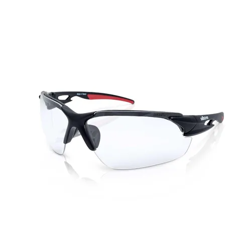 Vista 7 de Sellstrom Gafas de seguridad XP450, antivaho y 99% UV, alto impacto, antideslizante, protección ocular para hombres y mujeres, para usos