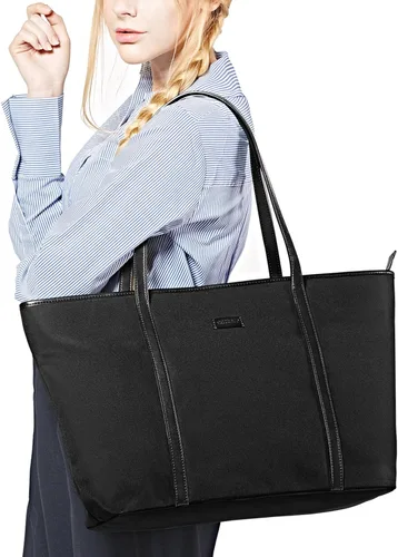 Vista 2 de Chiceco - Bolsa de viaje de mujer para laptop, extra grande, bolsa de mano