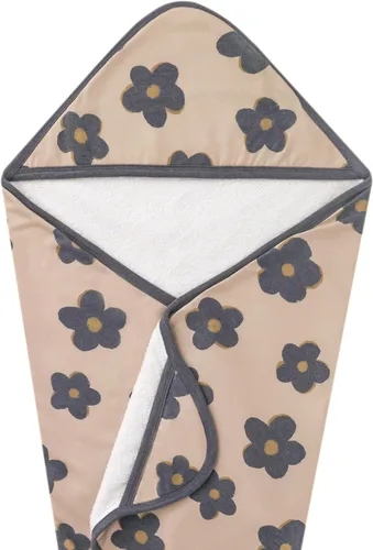 Vista 18 de Copper Pearl Toallas de baño con capucha, toallas de baño de tela de rizo de primera calidad con capucha, bolsillos y diseños geniales, ideales