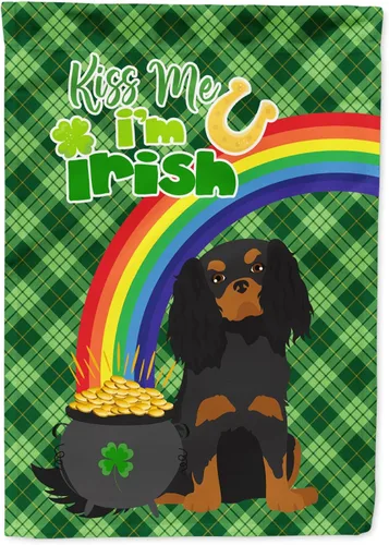 Vista 20 de Caroline's Treasures WDK4731GF - Bandera decorativa para jardín del día de San Patricio, color negro y tostado, Airedale Terrier, para jardín