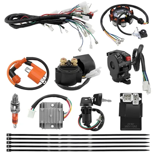 Vista 11 de PRO BAT ATV Quad Complete Electrics AC Wire Harness Kit with CG-8 Stator