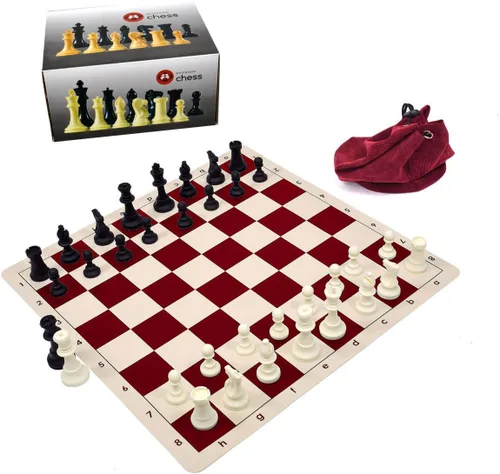 Vista 4 de Wholesale Chess Juego de ajedrez de silicona (tablero de silicona, piezas de ajedrez de silicona, bolsa con cordón)