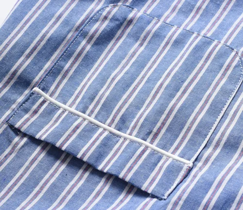 Vista 6 de Conjunto de pijama Latuza pantalón corto, tejido de algodón, para hombre