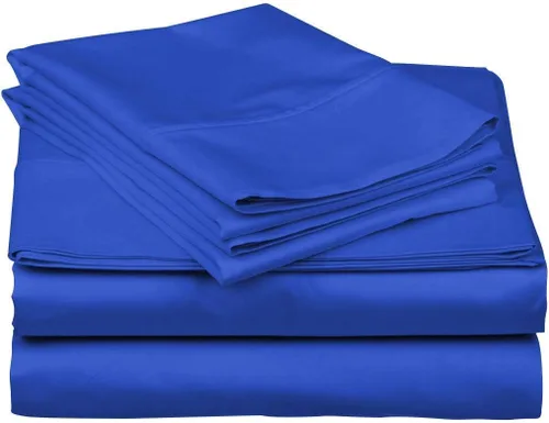 Vista 17 de Juego de sábanas RRRlinen para cama ajustable de 800 hilos, 4 piezas, juego de sábanas de 100% algodón, bolsillo profundo, 21 pulgadas