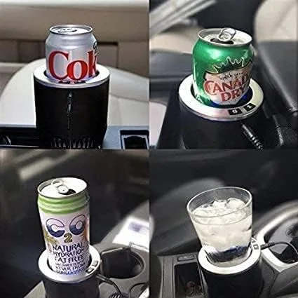 Vista 7 de BFYCHYC - Calentador de tazas de automóvil 2 en 1 de alta calidad, enfriador inteligente para taza de automóvil, soporte perfecto para vasos