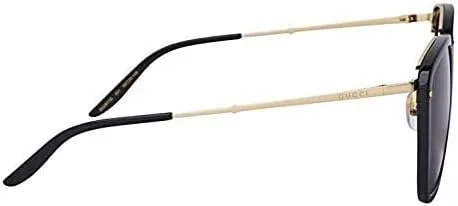 Vista 2 de Gucci Gafas de sol Gg0673s de 2205in para hombre Negrogrisdorado 5620145