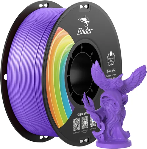 Vista 14 de Creality PLA Plus - Filamento de 1/16”, resistencia PLA Pro mejorada, precisión dimensional de +/- 0.03 mm, carrete de 2.2 libras, filamento Ender