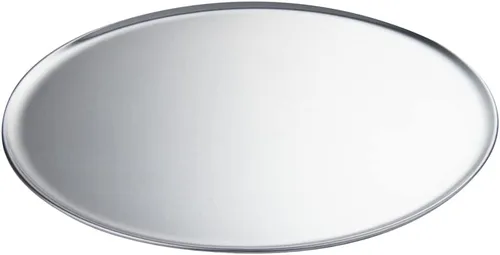 Vista 12 de Restaurantware Met Lux - Bandeja de cocina para pizza comercial de 10 pulgadas, 1 bandeja de cocina para pizza estilo cupé – Bandeja redonda