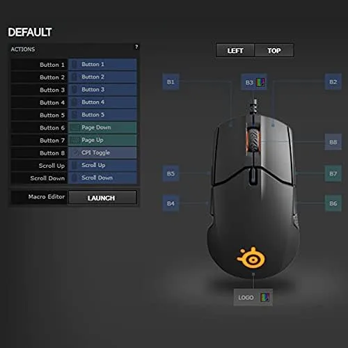 Vista 8 de SteelSeries - Ratón para computadora