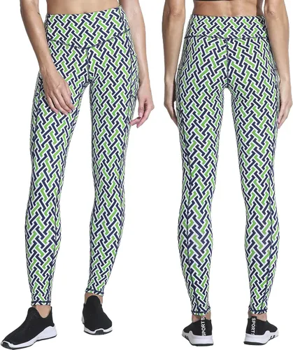 Vista 3 de AMORUN Pantalones de yoga para mujer leggings de entrenamiento de cintura alta con bolsillos leggings para mujer control de abdomen paquete de 2