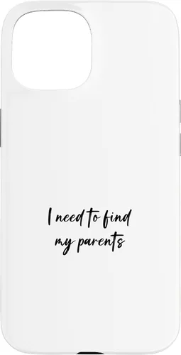 Vista 6 de iPhone 16 I need to find my parents Case