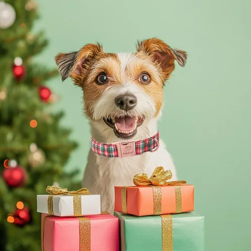 Vista 384 de Collar para perros del 4 de julio, collares patrióticos azules para cachorros y perros pequeños, ligero y ajustable 1776 collares para cachorros