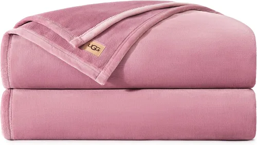 Vista 39 de UGG Coco - Manta acogedora para sofá y cama, 50 x 70 pulgadas, color negro (tinta)