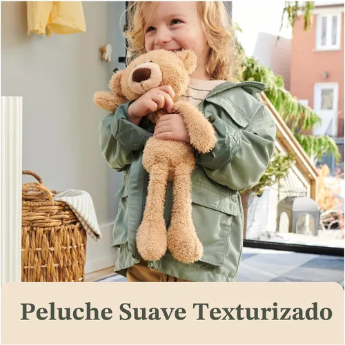 Vista 6 de GUND Toothpick, oso de peluche teddy clásico para edades de 1 año en adelante, beige, 15 pulgadas
