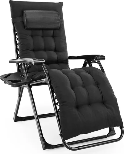 Vista 11 de DUMOS Sillón para exteriores, silla de bronceado de playa con orificio para Rojo