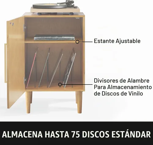 Vista 7 de Armario para consola de medios Everett moderna estilo vintage, CF1103, de Crosley Furniture