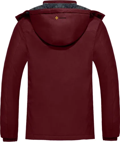 Vista 2 de GEMYSE - Chaqueta de esquí y nieve para mujer diseño impermeable y resistente al viento para invierno