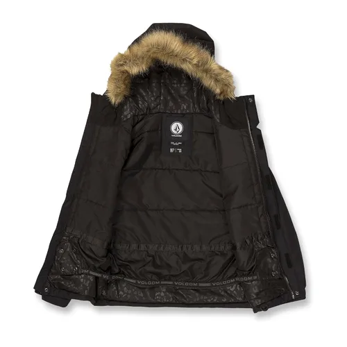 Vista 2 de Volcom Chaqueta de nieve con aislamiento So Minty para niña