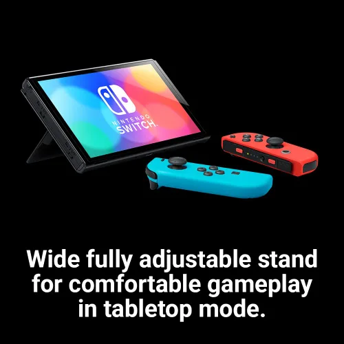 Vista 3 de Nintendo Switch OLED Model - Neon BlueNeon Red