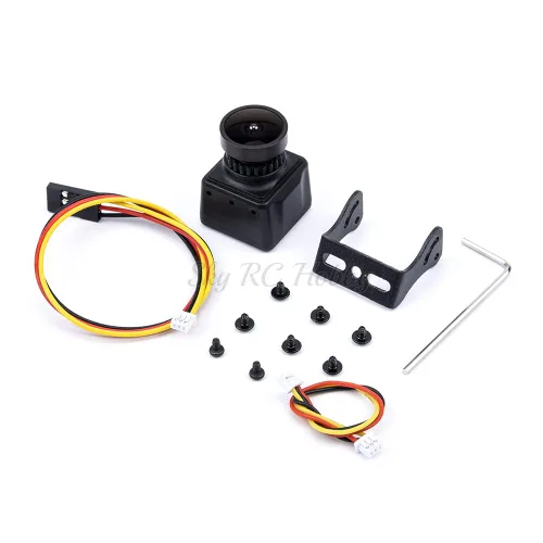 Vista 5 de FPV Mini 1200TVL 0.098 in CMOS gran angular FPV cámara para RC Quadcopter FPV Racing Drone
