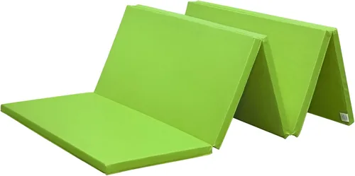 Vista 15 de KaRaDaStyle Colchoneta de Gimnasia Plegable de Estiramiento 75"x31"x1.2" Ejercicio Entrenamiento Muscular Juego de Niños Colchoneta de Barra