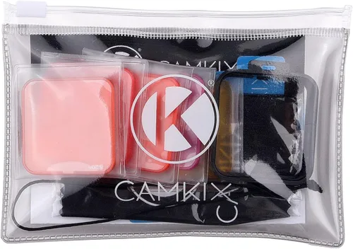Vista 8 de Juego de lentes para sumergir cámara GoPro HERO, en colores variados para filmar y tomar fotografías debajo del agua, colores vívidos, con contraste