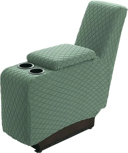 Vista 37 de Funda elástica para silla reclinable, 8 piezas de 1, 2, 3 plazas, funda para sillón reclinable con bolsillo y protector de muebles