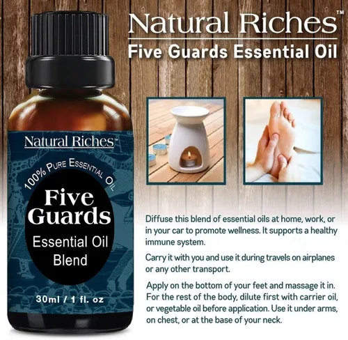 Vista 9 de Natural Riches Five Guards and Breathe Blend - 2x30 ml