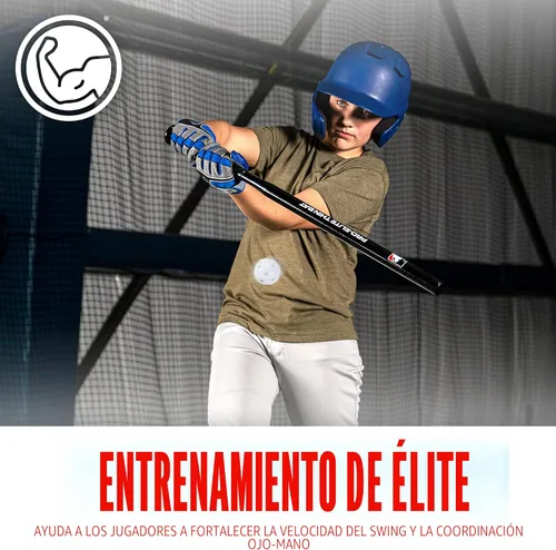 Vista 5 de Franklin Sports Entrenador de Swing de Bate Delgado Pro Elite