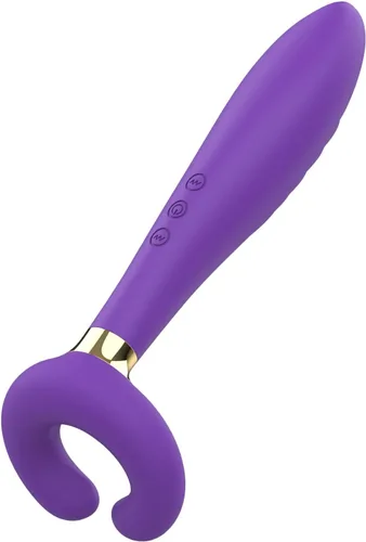 Vista 5 de Vibrador de clítoris para parejas, 3 motores, consolador multivibrador, juguete sexual de pareja, masajeador de pene, cosa sexual para mujeres