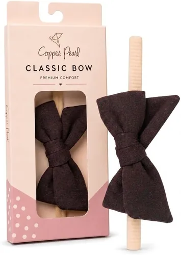 Vista 43 de Copper Pearl Classic Baby Bow Headbands - Limited Collection