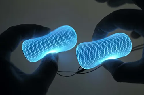 Vista 20 de Luces LED [Con detección de voz] para decoración de casco flexible, kit de bricolaje para cosplay, superhéroe RGB, para hombres, regalos - Luces Voz
