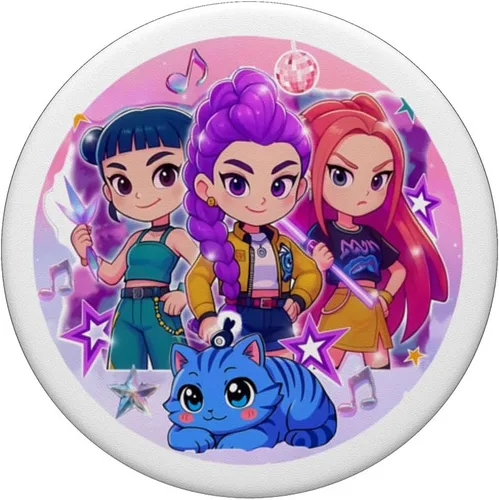 Vista 3 de Mira Zoey Rumi PopSockets Adhesivo PopGrip