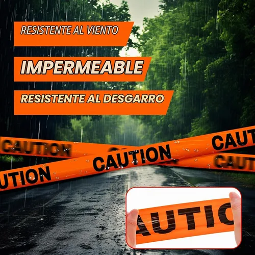 Vista 4 de TopSoon Rollo de cinta de precaución naranja, 3 pulgadas por 1000 pies, cinta de barricada de no entrar, cinta de zona de construcción premium