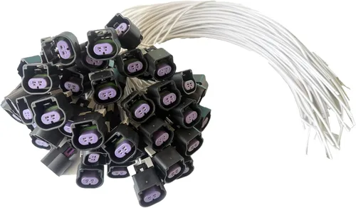 Vista 7 de Sensor de velocidad ABS, sensor de temperatura del refrigerante, arnés de cableado del conector de solenoide de sincronización variable del motor