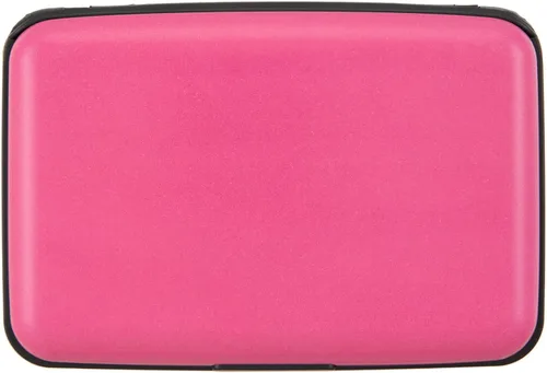 Vista 57 de Soporte para tarjetas de crédito, cartera metálica con bloqueo RFID para tarjetas de identificación para mujeres y hombres, funda rígida de aluminio