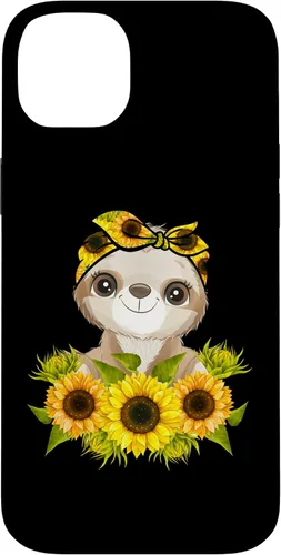 Vista 15 de Sunflower Garden Sloth Gardening Case for iPhone 17