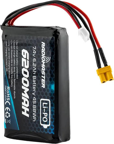 Vista 7 de SPEEDY BEE Radiomaster 2S 7.4V 6200mAh Lipo Batería para RadioMaster Boxer Radio y TX16S Series Radio Transmisor de la Tienda