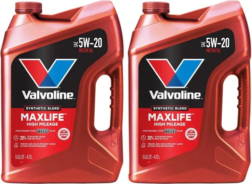Vista 70 de Valvoline - Aceite de alto millaje 150 K con MaxLife Plus Technology, SAE 5W-20, 1 cuarto de galón