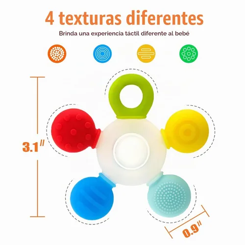 Vista 6 de Seeway - Collares masticables para niños sensoriales, proporcionando estimulación oral segura