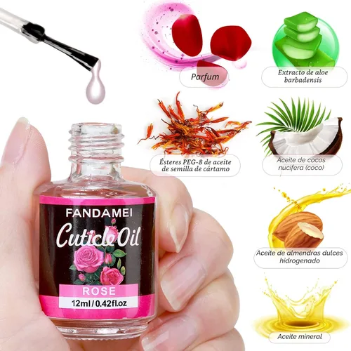 Vista 6 de FANDAMEI Limas de uñas y amortiguadores, herramientas de manicura kit de cuidado de uñas con lima de uñas, bloque de pulidor de uñas, cuidado