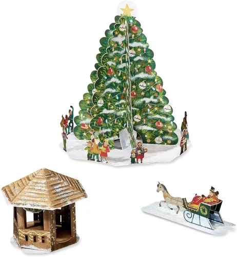 Vista 2 de American Greetings Decoración navideña de momentos mágicos (árbol de Navidad)