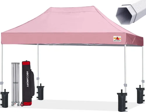 Vista 56 de ABCCANOPY Commercial Pop Up Canopy Tent 10x10 Premium-Series, Black