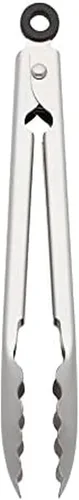 Vista 15 de KitchenAid Pinzas de acero inoxidable con punta de silicona, 12 pulgadas, Aqua Sky