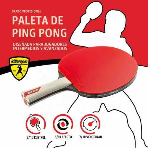 Vista 3 de Killerspin JET600 mesa de tenis paddle, Multi, talla única